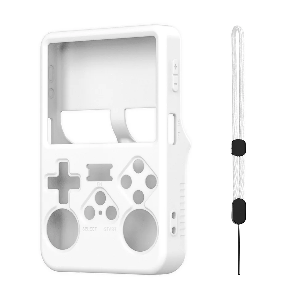 for R36S Case Game Console Silicone Cover Anti Dust Storage Box Shockproof Shell Protective Skin with Right Cutout Button Cover
for R36S Case Game Console Silicone Cover Anti Dust Storage Box Shockproof Shell Protective Skin with Right Cutout Button Cover