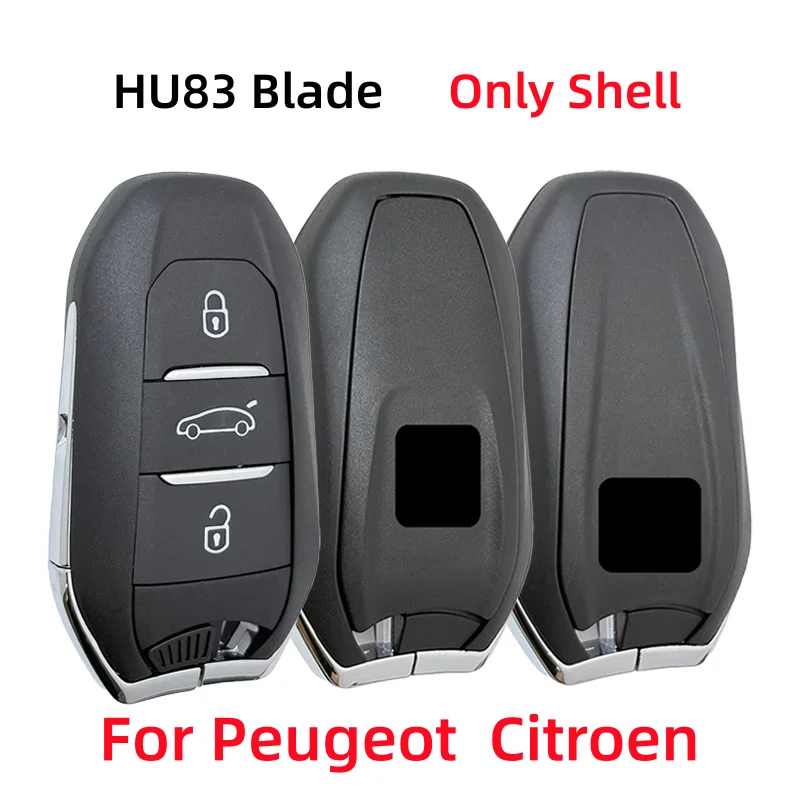 3 Buttons Remote Key Shell Replacement HU83 Blade For Peugeot 308 3008 4008 5008 508 Expert Citroen Picasso C4 DS4 DS5ls Ds6 Ds7
3 Buttons Remote Key Shell Replacement HU83 Blade For Peugeot 308 3008 4008 5008 508 Expert Citroen Picasso C4 DS4 DS5ls Ds6 Ds7