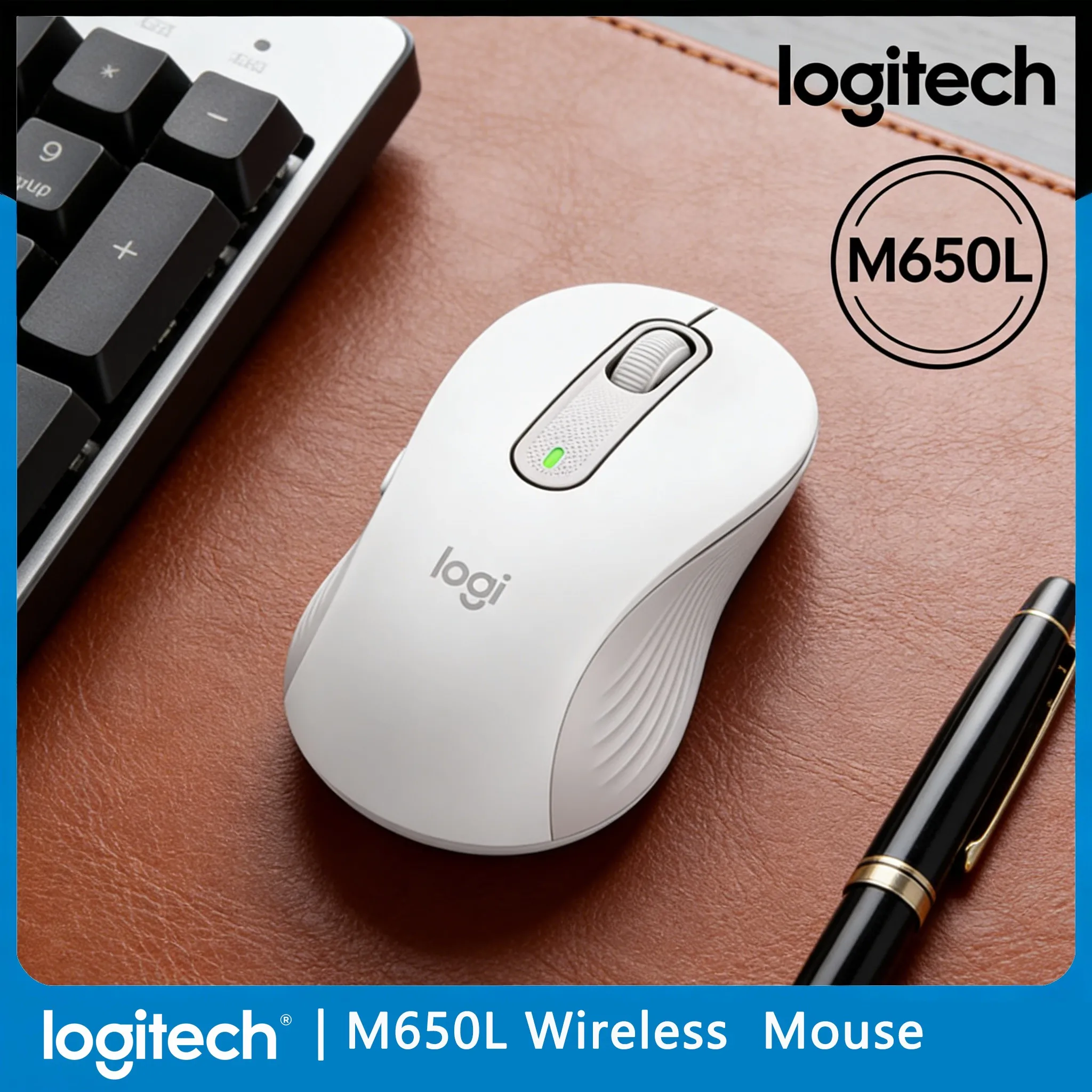 Logitech M650/M650L Professional Office Mouse | Dual-Mode Wireless with Seamless Multi-Device Switch, Ergonomic & Business
Logitech M650/M650L Professional Office Mouse | Dual-Mode Wireless with Seamless Multi-Device Switch, Ergonomic & Business