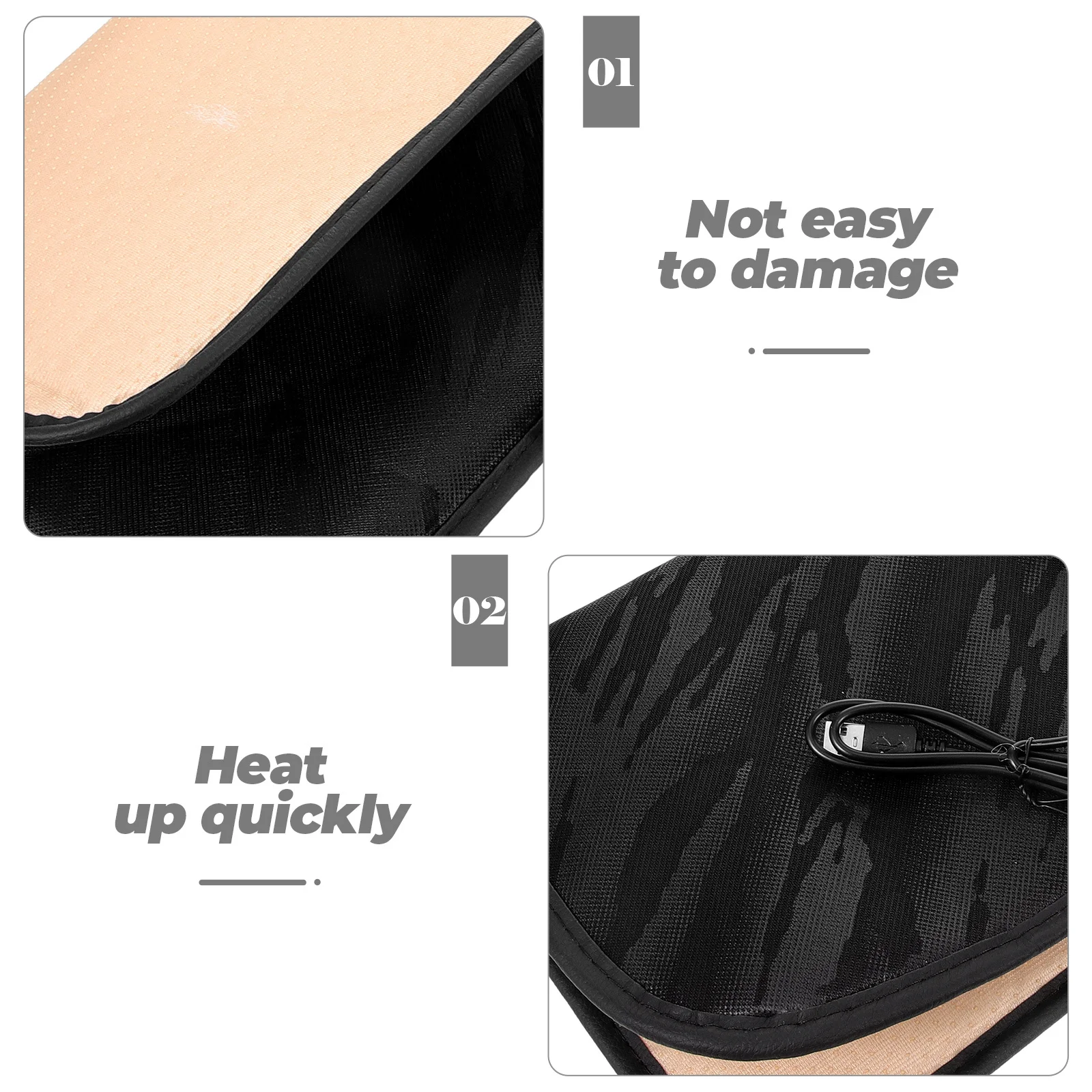 Safe USB Heating Mat Durable for Various Situations Home Office Car Winter Warmth Seat Heater Heating Mat for Home
Safe USB Heating Mat Durable for Various Situations Home Office Car Winter Warmth Seat Heater Heating Mat for Home