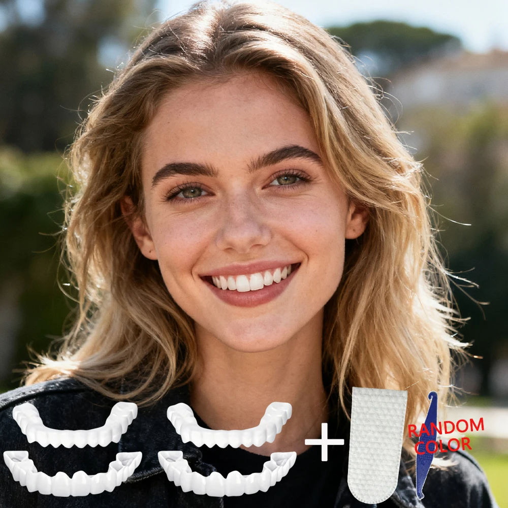 Perfect Smile Confidence Boost Teeth Veneers Reusable Instant Smile Help You Smile Without Hesitation H2931
Perfect Smile Confidence Boost Teeth Veneers Reusable Instant Smile Help You Smile Without Hesitation H2931