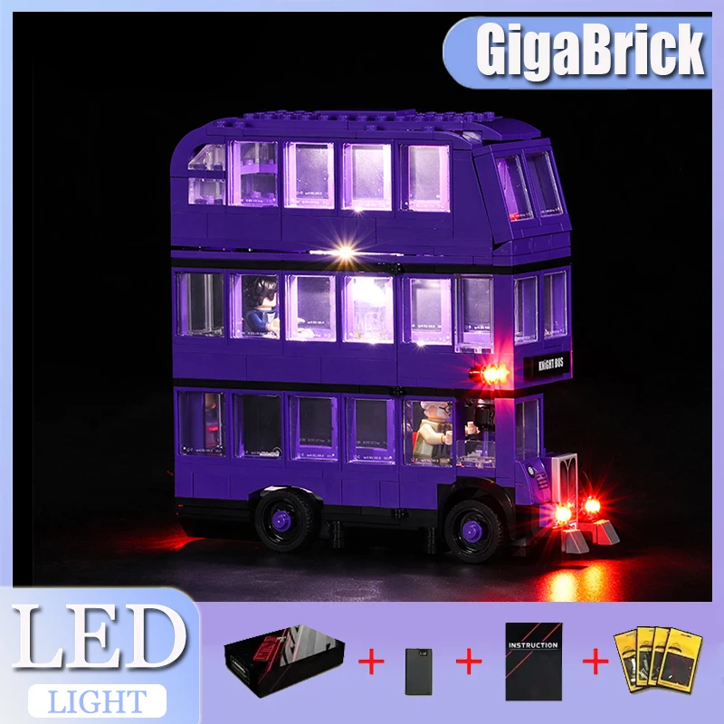 Комплект светодиодных фонарей своими руками для LEGO 75957 Knight Bus (только светодиодный светильник, без модели блоков)
Комплект светодиодных фонарей своими руками для LEGO 75957 Knight Bus (только светодиодный светильник, без модели блоков)