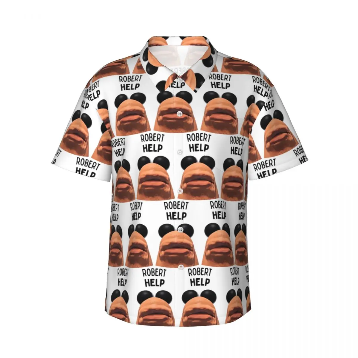 Marcus The Worm Robert Help Men's Shirts Hawaiian Short Sleeve Shirt Casual Lapel Tops for Summer Beach
Marcus The Worm Robert Help Men's Shirts Hawaiian Short Sleeve Shirt Casual Lapel Tops for Summer Beach
