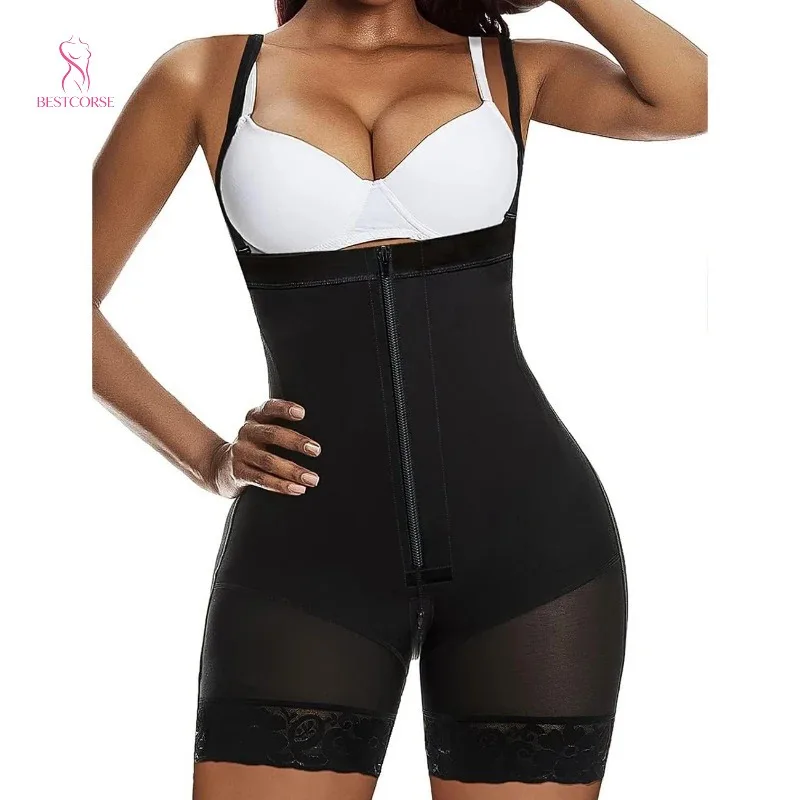 High Compression Shapewear Panty Girdle Flat Tummy Control Slimming Panty With Zipper Women High Waist Body Shaper Shorts
High Compression Shapewear Panty Girdle Flat Tummy Control Slimming Panty With Zipper Women High Waist Body Shaper Shorts