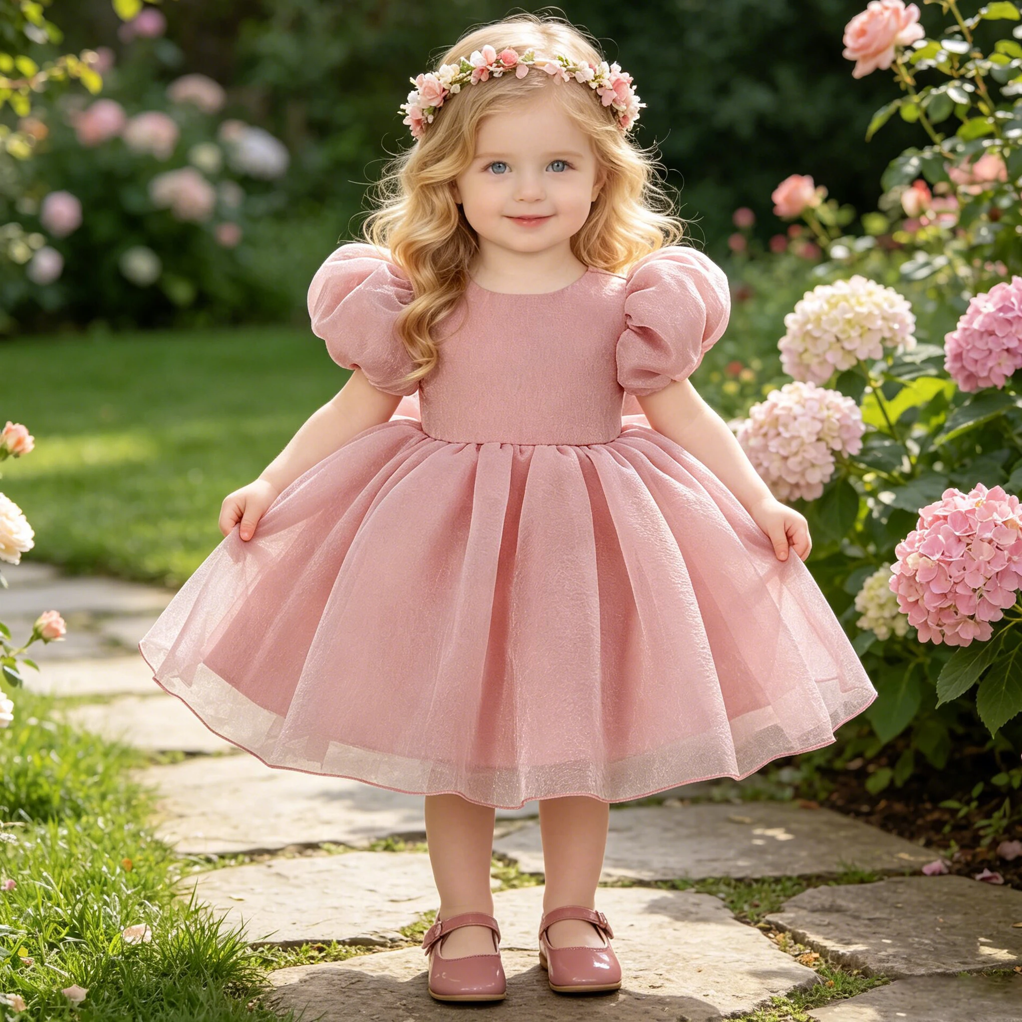 Toddler Bridesmaids Party Baby Girl Dress Elegant Tulle Bow 1st Birthday Princess Evening Dresses Girl Gala Wedding Prom Costume
Toddler Bridesmaids Party Baby Girl Dress Elegant Tulle Bow 1st Birthday Princess Evening Dresses Girl Gala Wedding Prom Costume