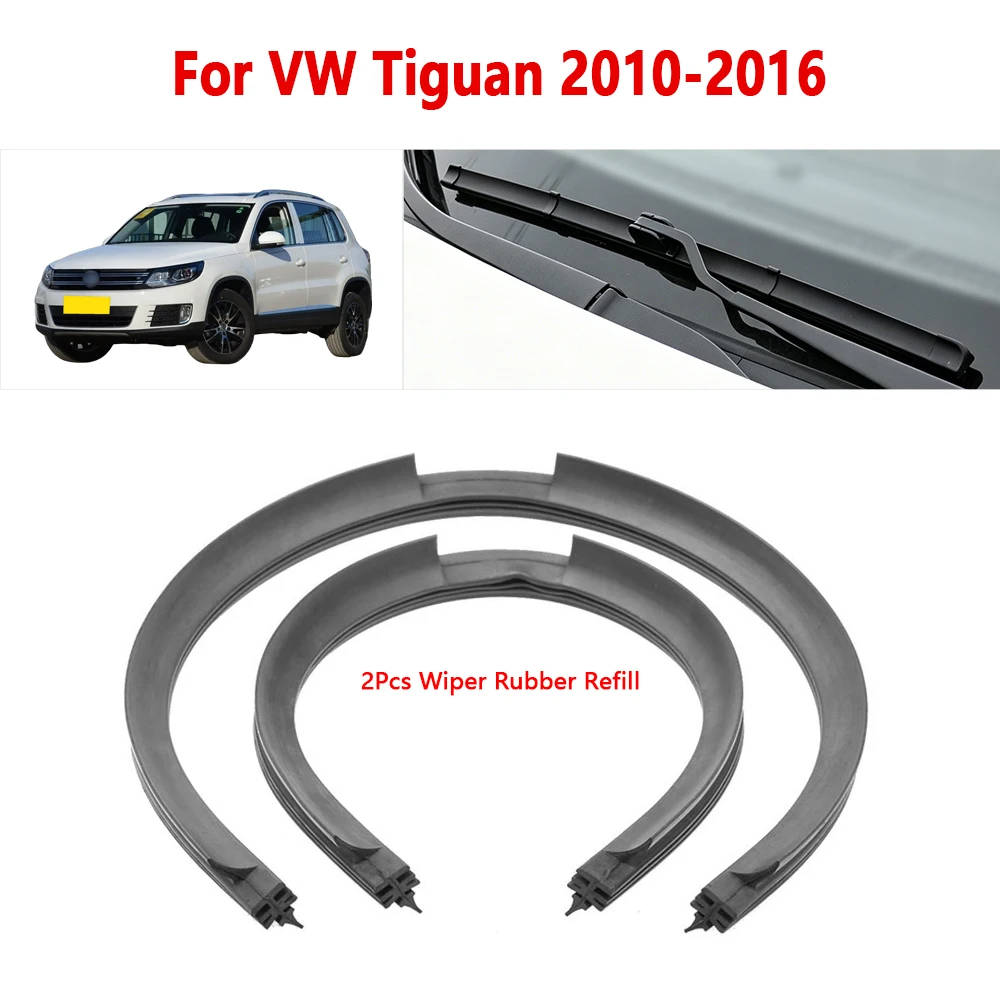 For VW Tiguan 2010 2011 2012 2013 2014 2015 2016 Wiper Refill Rubber Strip 21" 24" Car Wiper Accessories 1Pair
For VW Tiguan 2010 2011 2012 2013 2014 2015 2016 Wiper Refill Rubber Strip 21" 24" Car Wiper Accessories 1Pair