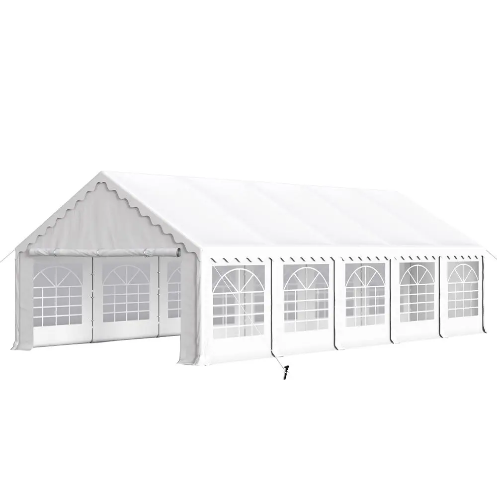 16x32 Outdoor Heavy Duty Party Tent, Large Party Canopy Wedding Event Tent with Removable Sidewalls amp 4 Storage Bags for Pati
16x32 Outdoor Heavy Duty Party Tent, Large Party Canopy Wedding Event Tent with Removable Sidewalls amp 4 Storage Bags for Pati