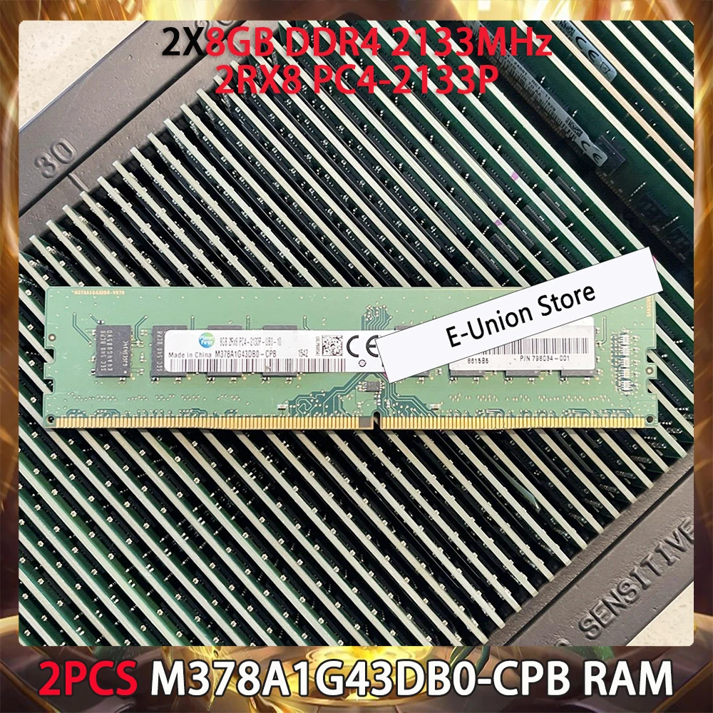 2 шт. M378A1G43DB0-CPB ОЗУ для Samsung 8 ГБ DDR4 2133 МГц 2RX8 PC4-2133P настольная память
2 шт. M378A1G43DB0-CPB ОЗУ для Samsung 8 ГБ DDR4 2133 МГц 2RX8 PC4-2133P настольная память