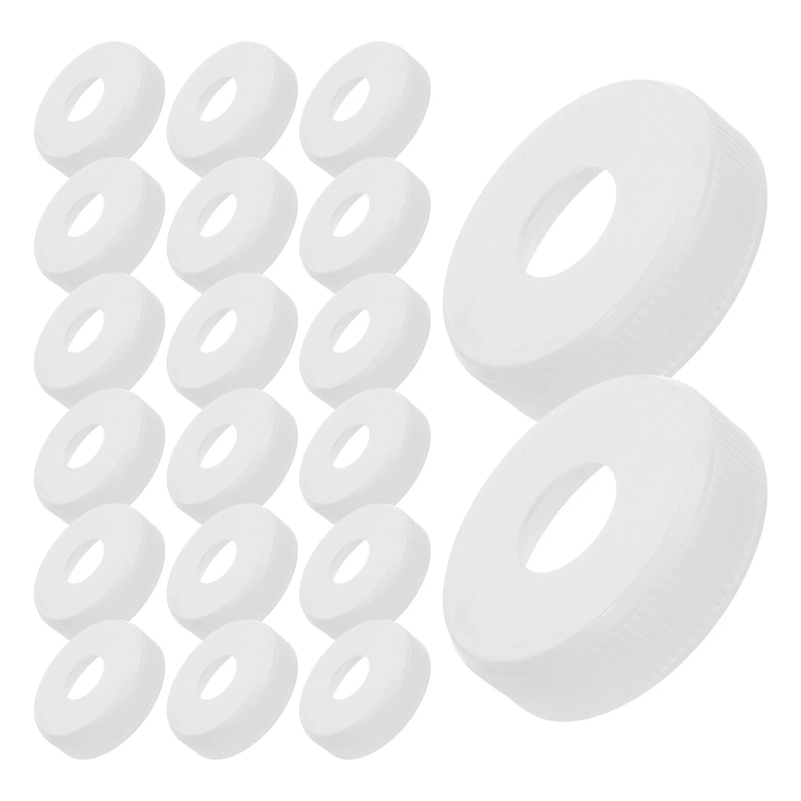 20Pcs Calf Bottle Plastic Cap Easy-Grip Screw-on Leak-Proof Replacement Lid for Dairy Feeding Accessory
20Pcs Calf Bottle Plastic Cap Easy-Grip Screw-on Leak-Proof Replacement Lid for Dairy Feeding Accessory