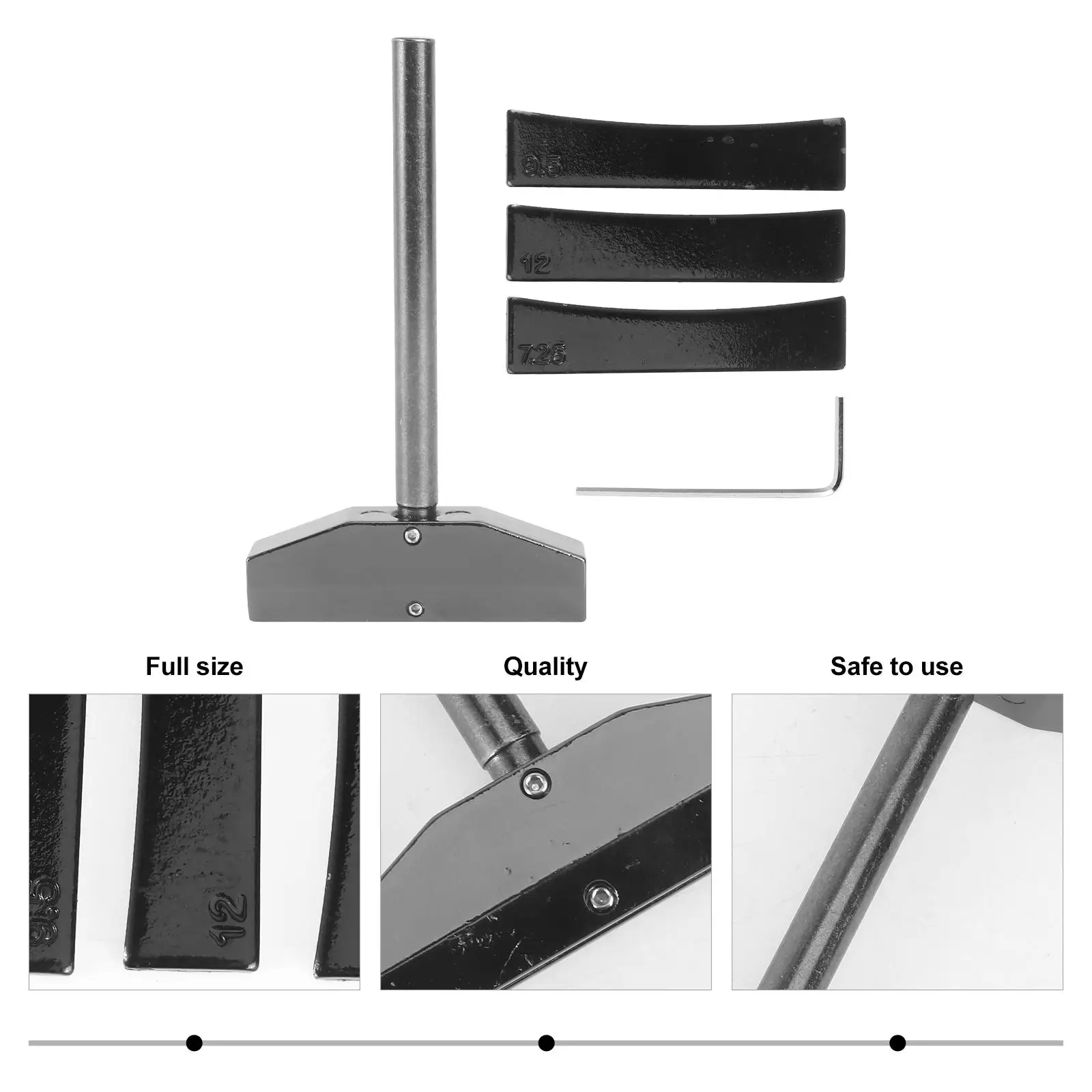 Fret Set High Quality Alloy Durable Practical Easy Accurate Fretting Fretboards Luthier Professional Craftsman Amateurs
Fret Set High Quality Alloy Durable Practical Easy Accurate Fretting Fretboards Luthier Professional Craftsman Amateurs