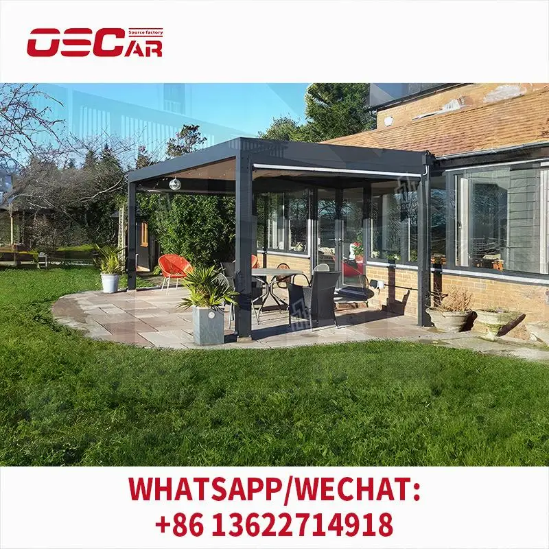 Уличная мебель, садовый навес, тент, солнцезащитный водонепроницаемый алюминиевый моторизованный беседка для патио, заднего двора, уличного барбекю
Уличная мебель, садовый навес, тент, солнцезащитный водонепроницаемый алюминиевый моторизованный беседка для патио, заднего двора, уличного барбекю