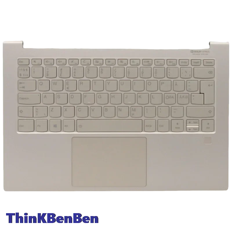 NDC Nordic Keyboard Mica Upper Case Palmrest Shell Cover For Lenovo Ideapad Yoga C940 14 14IIL Laptop 5CB0U44260
NDC Nordic Keyboard Mica Upper Case Palmrest Shell Cover For Lenovo Ideapad Yoga C940 14 14IIL Laptop 5CB0U44260