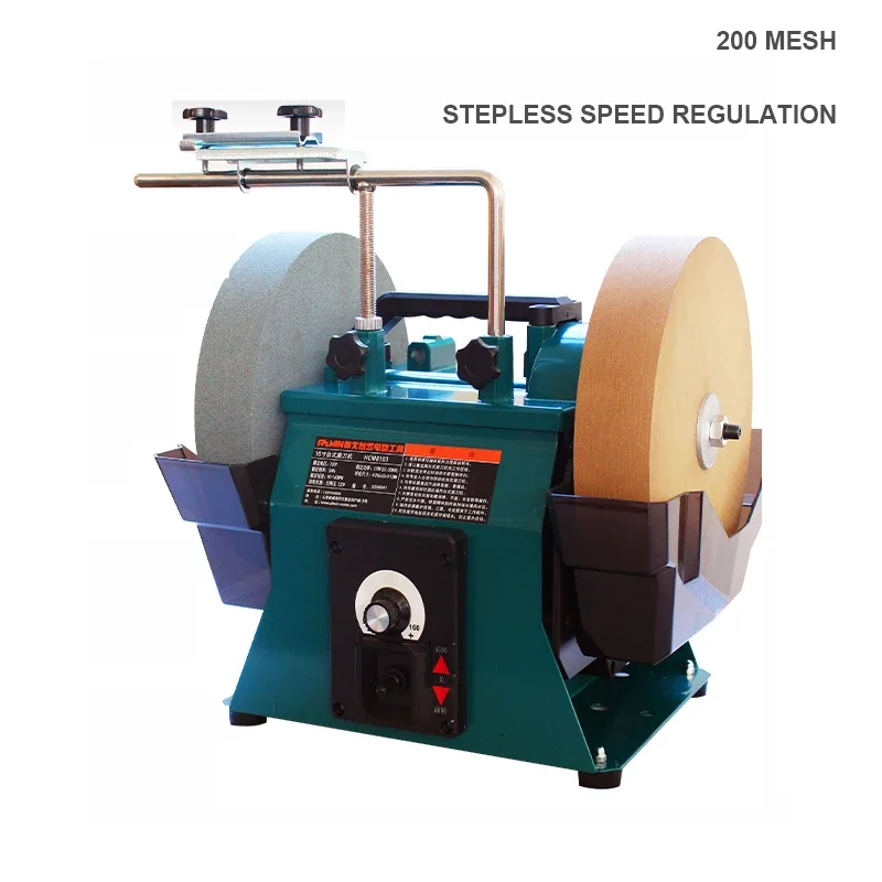 10 Inch Low-Speed Water-Cooled Knife Sharpener Household Scissors/Kitchen Knife/Engraving Knife Polishing Machine 220V
10 Inch Low-Speed Water-Cooled Knife Sharpener Household Scissors/Kitchen Knife/Engraving Knife Polishing Machine 220V