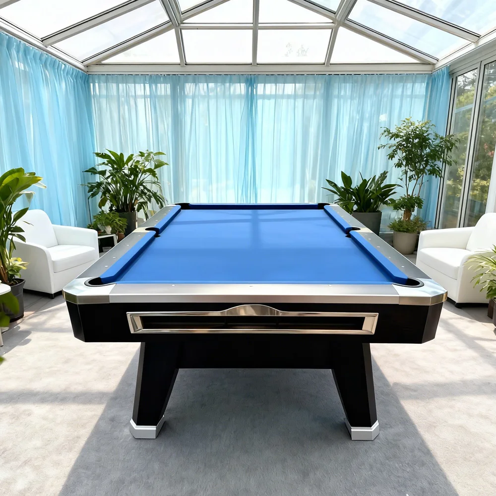 High Quality Cushions Billiard Snooker Table 12ft Wooden for Commercial Billiard Pool Table Blue Slate
High Quality Cushions Billiard Snooker Table 12ft Wooden for Commercial Billiard Pool Table Blue Slate