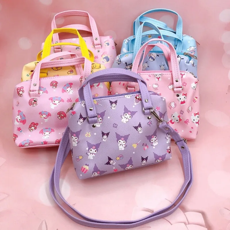 Sanrio Cartoon Hello Kitty Kuromi My Melody Cinnamon Roll PU Imitation Leather Hand Carrying Shoulder Crossbody Small Square Bag
Sanrio Cartoon Hello Kitty Kuromi My Melody Cinnamon Roll PU Imitation Leather Hand Carrying Shoulder Crossbody Small Square Bag