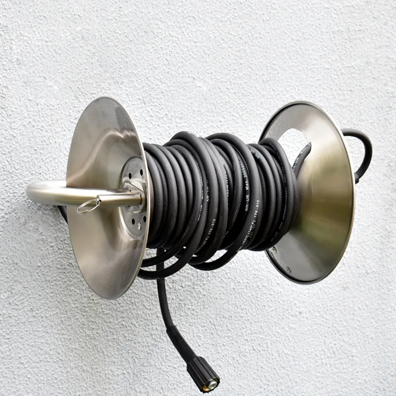 Household watering water gun winding frame, high-pressure car wash hose rolling device, garden water pipe storage rack
Household watering water gun winding frame, high-pressure car wash hose rolling device, garden water pipe storage rack
