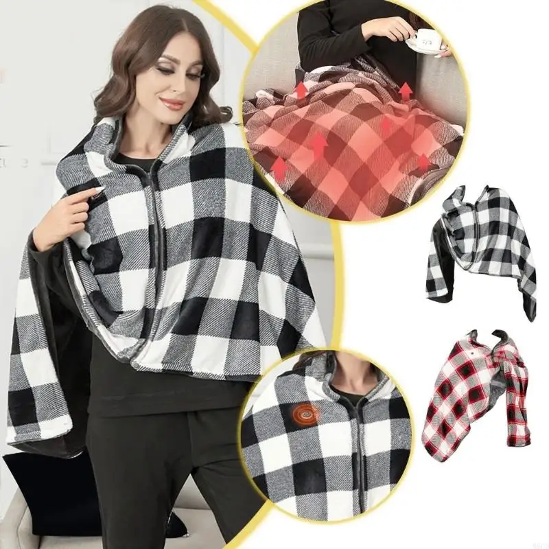 M6CD электрический согревающий шарф с защитой от перегрева, легкая, носимая, дизайнерская шаль, наплечная накидка для офиса и
M6CD электрический согревающий шарф с защитой от перегрева, легкая, носимая, дизайнерская шаль, наплечная накидка для офиса и