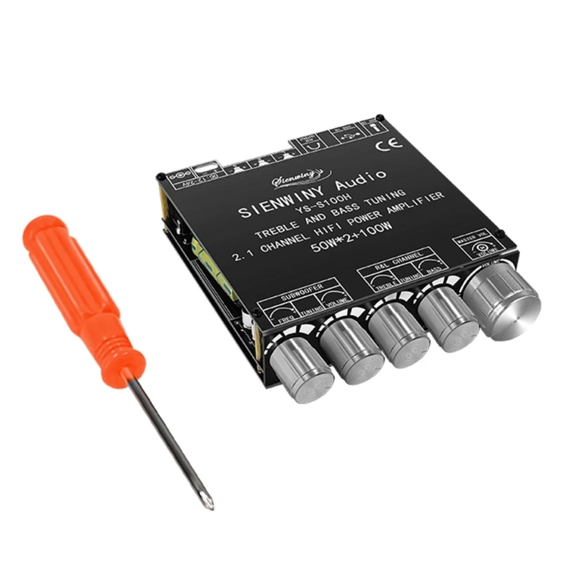 Digital Power Amplifier Module +Screwdriver YS-S100H 2.1CH High Low 50Wx 2+100W Drop shipping
Digital Power Amplifier Module +Screwdriver YS-S100H 2.1CH High Low 50Wx 2+100W Drop shipping