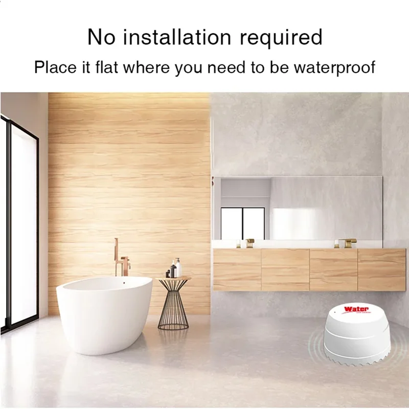 AS60-Tuya Smart Wi-Fi детектор утечки воды беспроводной датчик сигнализации наводнения Wi-Fi детектор утечки воды
AS60-Tuya Smart Wi-Fi детектор утечки воды беспроводной датчик сигнализации наводнения Wi-Fi детектор утечки воды