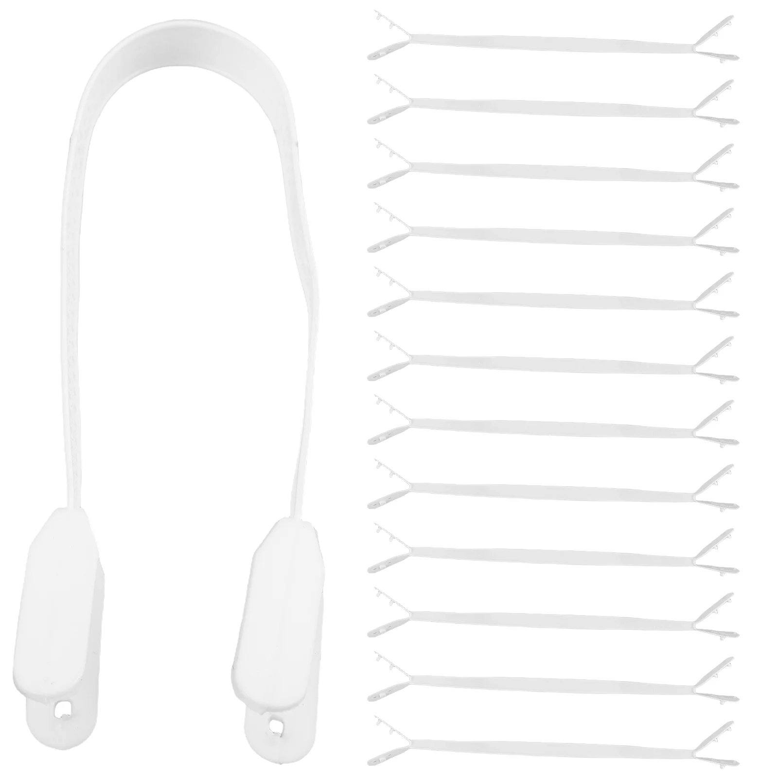 100 Pcs Handbag Handle Circular Handles Making Accessories Carrying Plastic Straps for Heavy Objects
100 Pcs Handbag Handle Circular Handles Making Accessories Carrying Plastic Straps for Heavy Objects