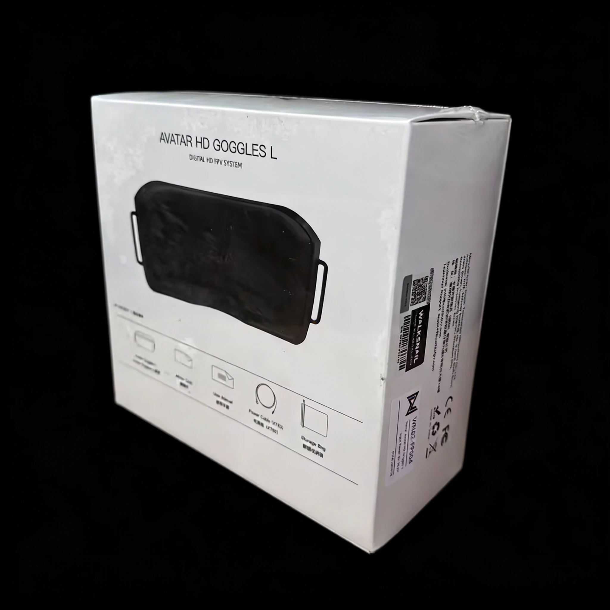 Очки Walksnail Avatar HD Goggles L FPV - 4.5-дюймовый LCD-экран 1080P 60Гц, управление поворотом головы для FPV-дронов
Очки Walksnail Avatar HD Goggles L FPV - 4.5-дюймовый LCD-экран 1080P 60Гц, управление поворотом головы для FPV-дронов