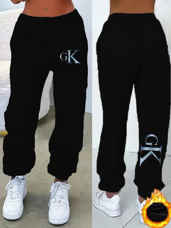 Y2K, Trendy Fashion, Trendy Prints, Women's Fleece-Lined Loose Sweatpants, Casual and Comfortable, Women's Autumn and Winter Clothing
Y2K, Trendy Fashion, Trendy Prints, Women's Fleece-Lined Loose Sweatpants, Casual and Comfortable, Women's Autumn and Winter Clothing