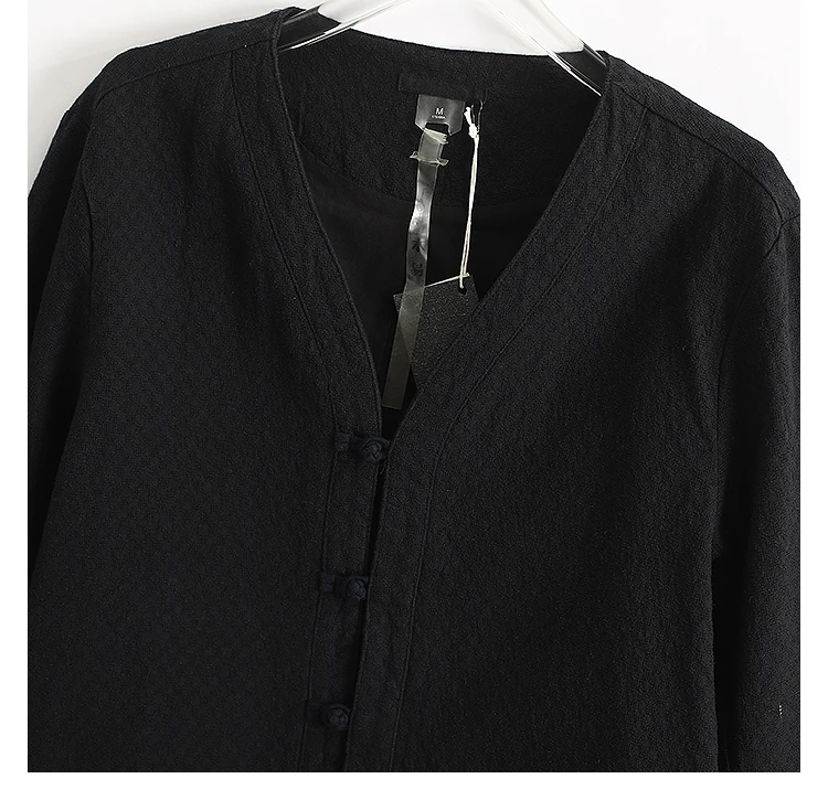 Sli Men's V-Ne Chinese Sle Jaet Retro Button Circle Pattern Trendy Outerwear Spring Collection Busin Gentleman Fit
Sli Men's V-Ne Chinese Sle Jaet Retro Button Circle Pattern Trendy Outerwear Spring Collection Busin Gentleman Fit