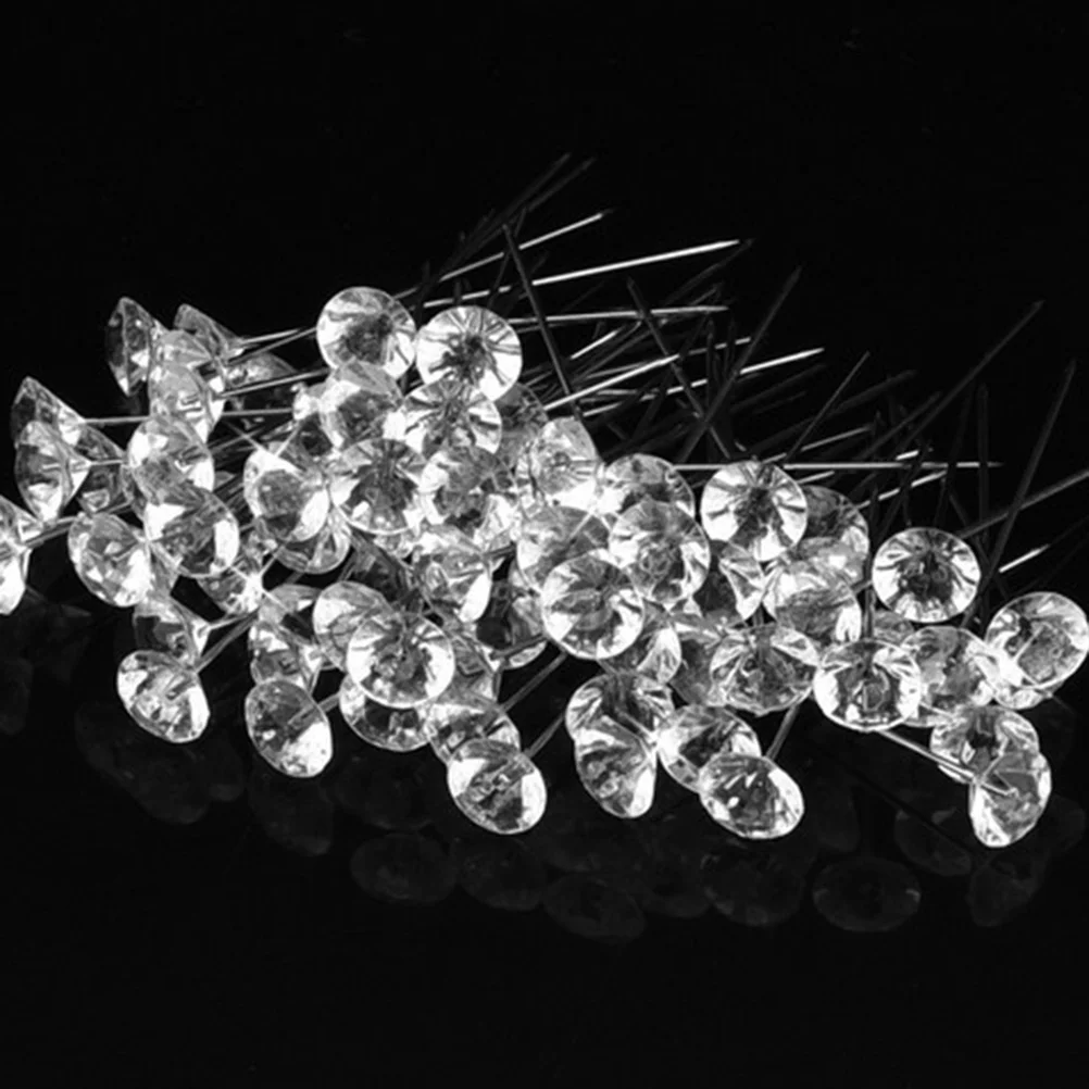 100Pcs 8Mm Water Drop Shine Pins Crystal Diamante for Bridal Bouquets Wedding Corsages Floral Arrangement Decor
100Pcs 8Mm Water Drop Shine Pins Crystal Diamante for Bridal Bouquets Wedding Corsages Floral Arrangement Decor