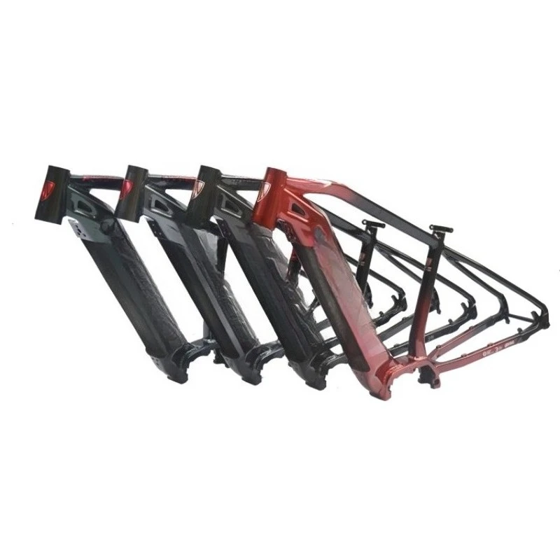 Electric power frame, Bafang mid-motor aluminum alloy mountain frame
Electric power frame, Bafang mid-motor aluminum alloy mountain frame
