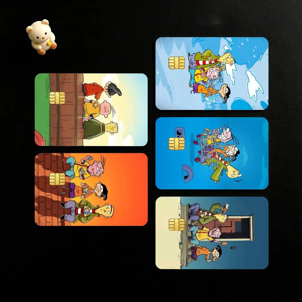 The Cartoon Ed Edd Eddy Credit Card HD Stickers Game Card Decal Small Chip Waterproof Sticker Gift
The Cartoon Ed Edd Eddy Credit Card HD Stickers Game Card Decal Small Chip Waterproof Sticker Gift