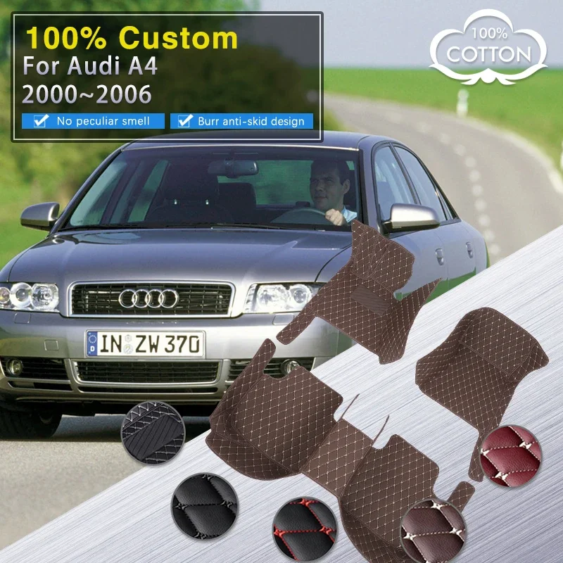 ALL RHD Автомобильные коврики для Audi A4 B6 8E 8H 2000 ~ 2006 Прочный напольный коврик Комплект ковров Автозапчасти для интерьера Роскошный кожаный коврик Автомобильный Acc
ALL RHD Автомобильные коврики для Audi A4 B6 8E 8H 2000 ~ 2006 Прочный напольный коврик Комплект ковров Автозапчасти для интерьера Роскошный кожаный коврик Автомобильный Acc