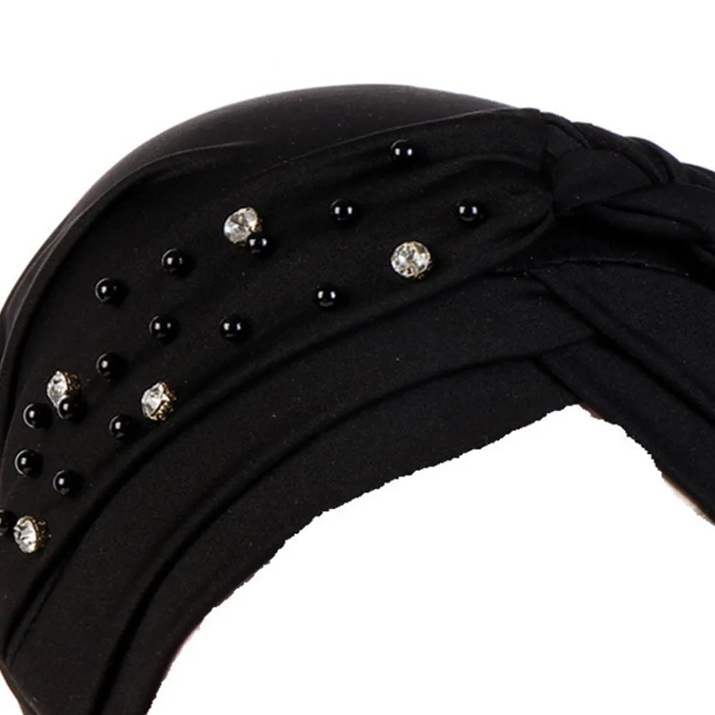 Turban Hat Wrap Cap Hair Protector Black Sleeping Fashion Durable Stretchy Comfortable Fit Protect Hairdo Keep Neat Sleep
Turban Hat Wrap Cap Hair Protector Black Sleeping Fashion Durable Stretchy Comfortable Fit Protect Hairdo Keep Neat Sleep