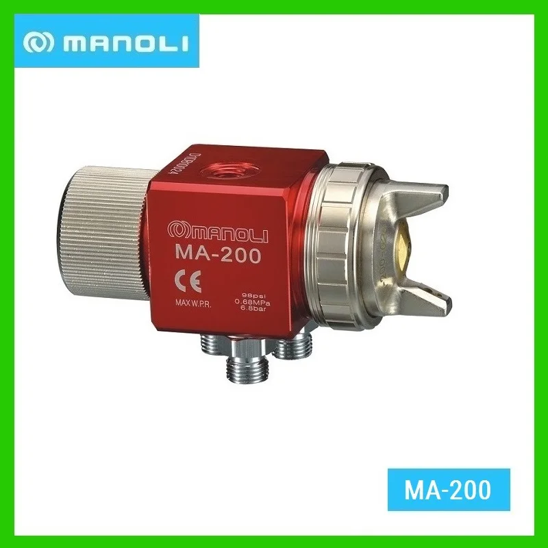 MANOLI MA-200 Automatic Mini Spray Gun Simplified Middle-Pressure Spray Guns Professional High-Capacity Painting Gun
MANOLI MA-200 Automatic Mini Spray Gun Simplified Middle-Pressure Spray Guns Professional High-Capacity Painting Gun