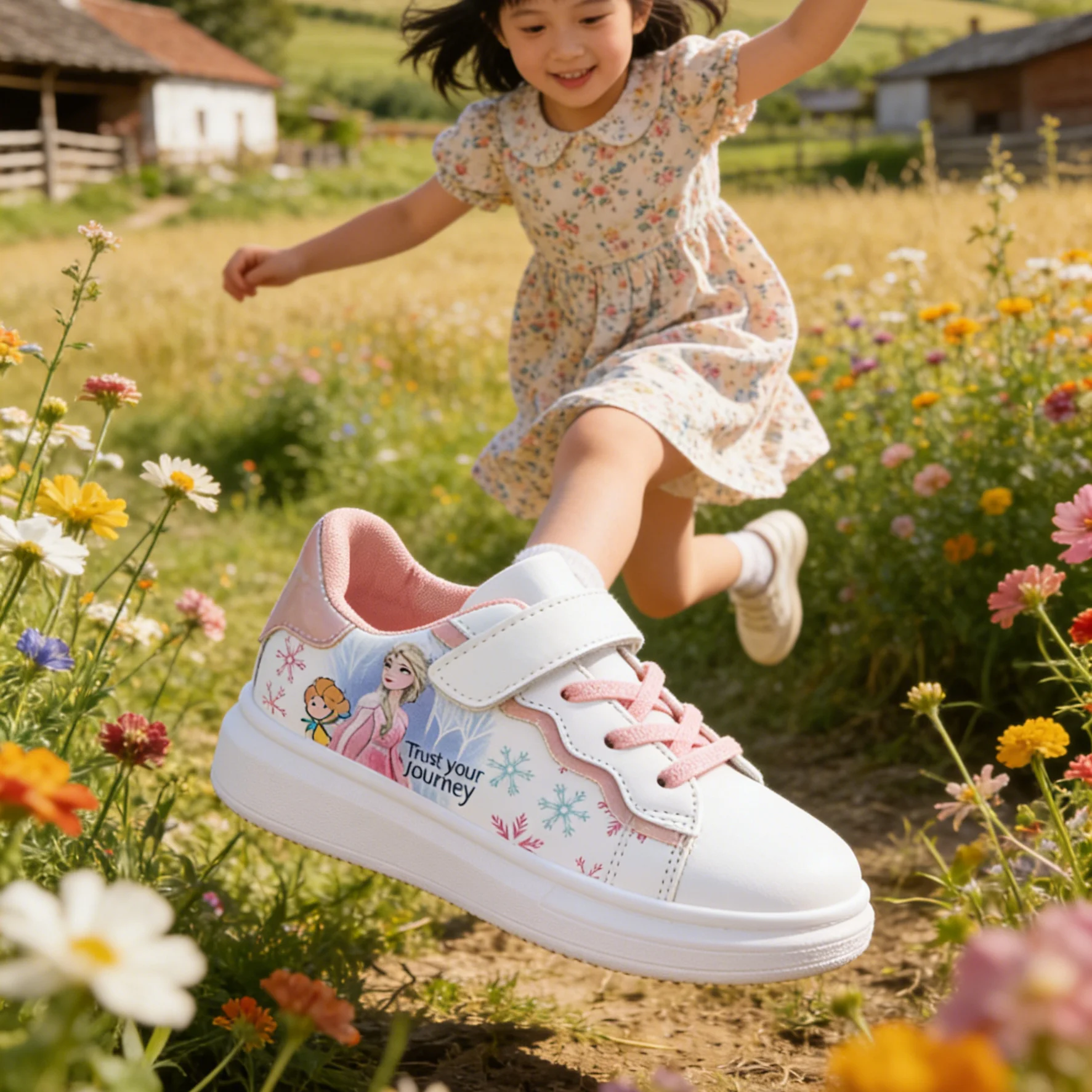 Детская обувь Disney, женская спортивная обувь принцессы из мультфильма, летняя повседневная детская обувь синего и розового цветов, Кроссовки Размеров 26-37
Детская обувь Disney, женская спортивная обувь принцессы из мультфильма, летняя повседневная детская обувь синего и розового цветов, Кроссовки Размеров 26-37