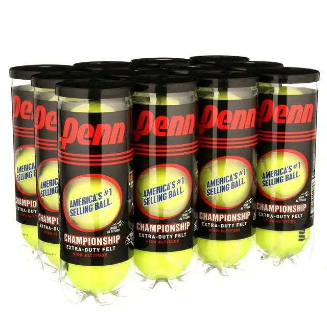 Penn Championship Extra Duty, Pelotas de Tenis de Gran Altura (12 латте, 36 Pelotas)
Penn Championship Extra Duty, Pelotas de Tenis de Gran Altura (12 латте, 36 Pelotas)
