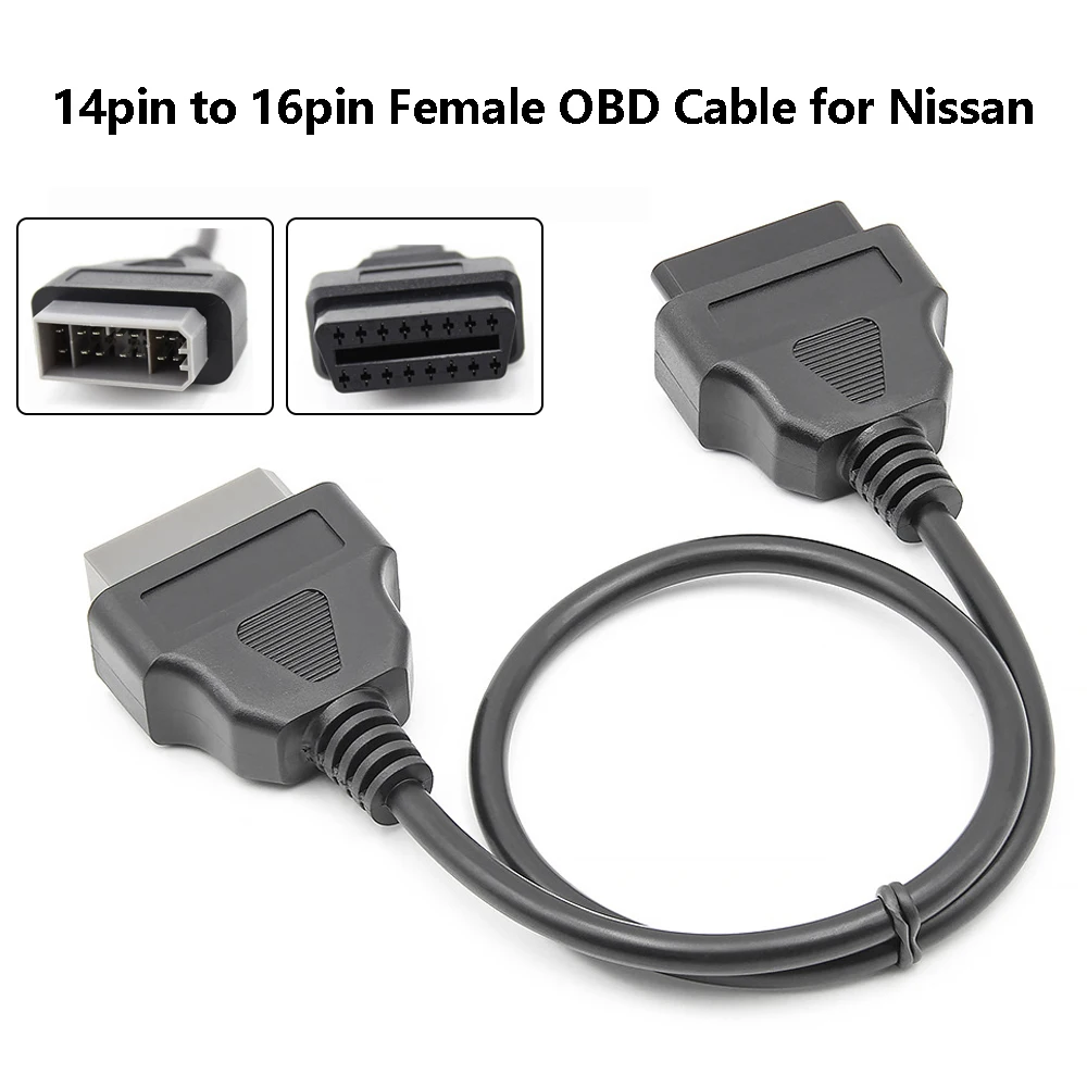 Кабель-адаптер OBDII для Nissan 14-контактный на 16-контактный гнездовой кабель-адаптер Автомобильный диагностический соединительный кабель 16-контактный автомобильный диагностический инструмент
Кабель-адаптер OBDII для Nissan 14-контактный на 16-контактный гнездовой кабель-адаптер Автомобильный диагностический соединительный кабель 16-контактный автомобильный диагностический инструмент