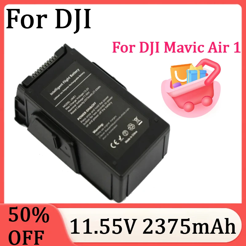 New for DJI 11.55V 2375mAh Drone Battery for DJI Mavic Air 1 High Quality Battery
New for DJI 11.55V 2375mAh Drone Battery for DJI Mavic Air 1 High Quality Battery