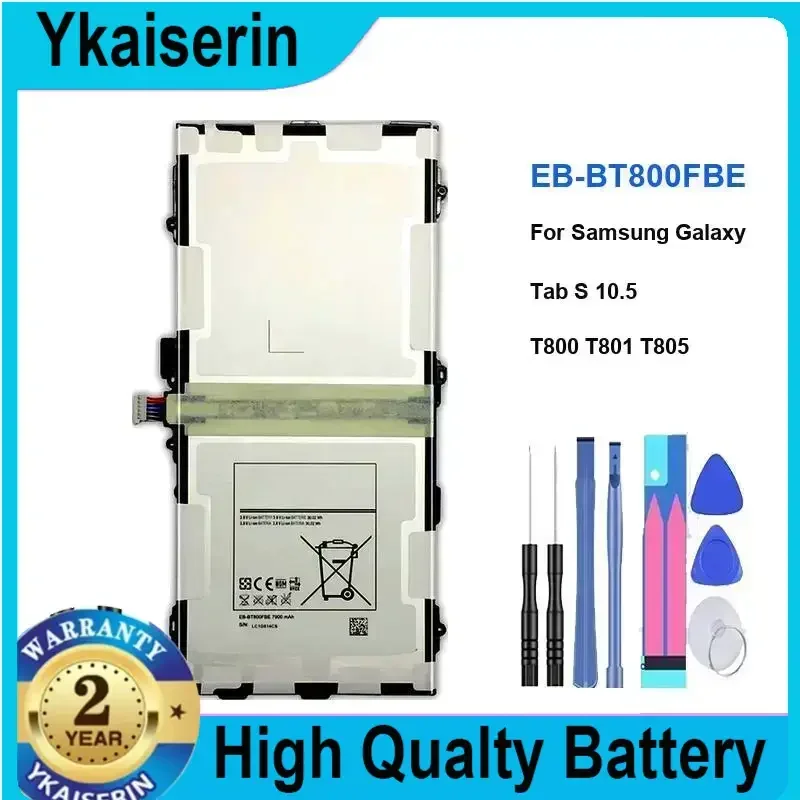 EB-BT800FBU Аккумулятор для планшета Samsung GALAXY Tab S 10,5 SM-T805C/T800/T801/T805/T807 EB-BT800FBE EB-BT800FBC 7900 мАч Bateria
EB-BT800FBU Аккумулятор для планшета Samsung GALAXY Tab S 10,5 SM-T805C/T800/T801/T805/T807 EB-BT800FBE EB-BT800FBC 7900 мАч Bateria