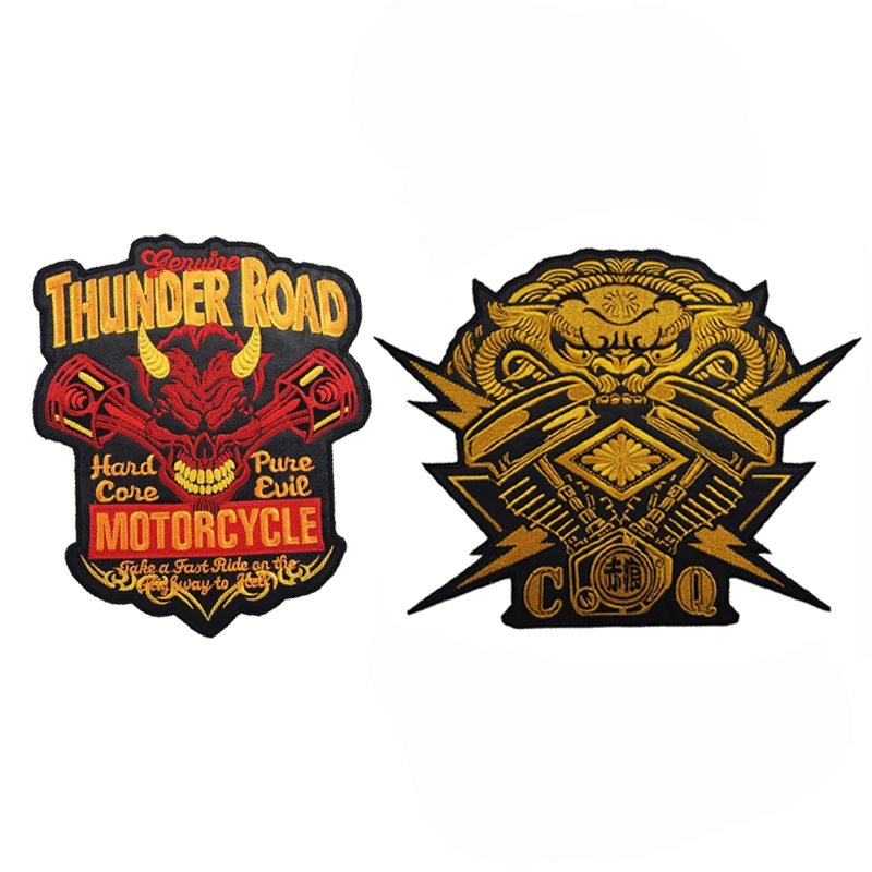 Молния Скелет Голова Быка Череп THUNDER ROAD Мотоцикл Вышивка Нашивки Значок Для Куртки Назад Байкер Панк Утюг На DIY
Молния Скелет Голова Быка Череп THUNDER ROAD Мотоцикл Вышивка Нашивки Значок Для Куртки Назад Байкер Панк Утюг На DIY