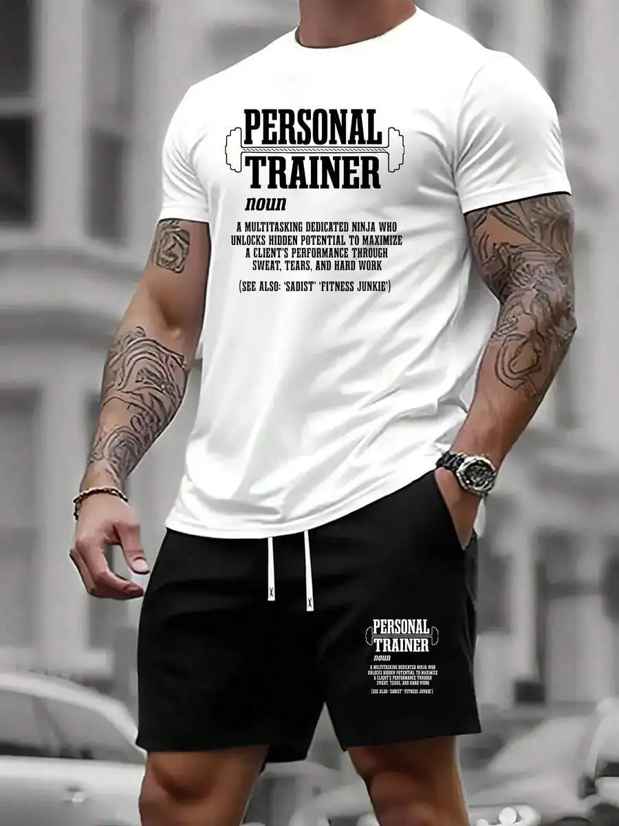 Mens Dark Grey Short Sleeve T-Shirt And Black Shorts Two Piece Fitness Gym Set
Mens Dark Grey Short Sleeve T-Shirt And Black Shorts Two Piece Fitness Gym Set