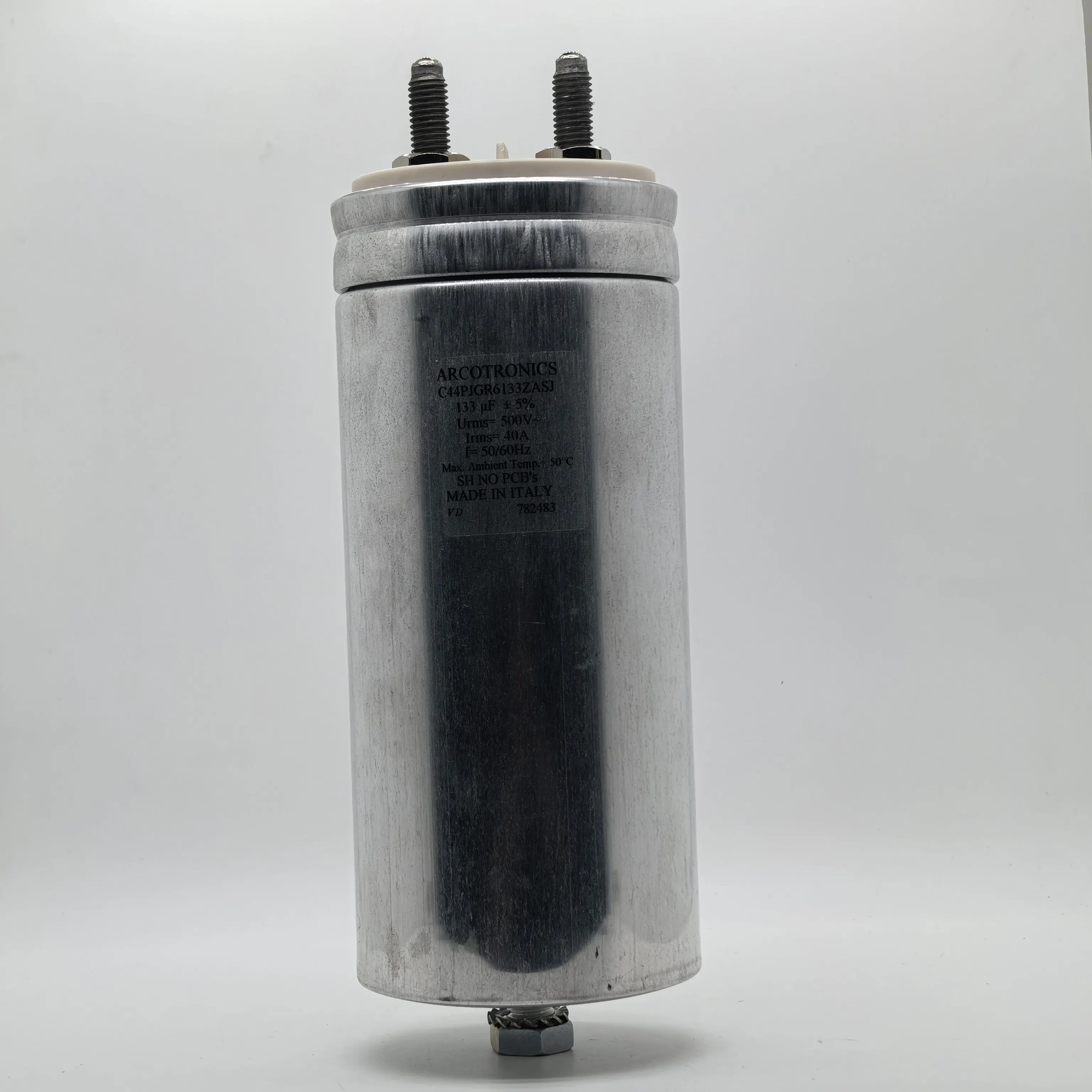 Imported Italian C44PJGR6133ZASJ 133uF 500VAC capacitor
Imported Italian C44PJGR6133ZASJ 133uF 500VAC capacitor