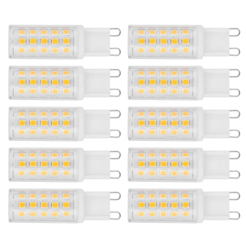 10pcs Suitable 4W G9 LED Bulb 54LED AC100-265V Light Bulb Chandelier Bulb For Chandelier
10pcs Suitable 4W G9 LED Bulb 54LED AC100-265V Light Bulb Chandelier Bulb For Chandelier