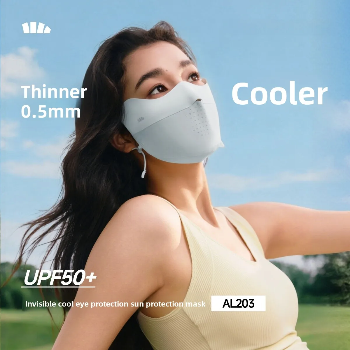 Banana Le AL203 Sunscreen Mask Lightweight Breathable UV Protection Face ield Outdoor Summer ential Universal Use
Banana Le AL203 Sunscreen Mask Lightweight Breathable UV Protection Face ield Outdoor Summer ential Universal Use