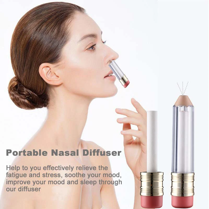 Aromatherapy Inhaler For Essential Oils Quit Smoking Inhaler Stick Plastic Personal Diffuser For Essential Oils With Cotton Rods
Aromatherapy Inhaler For Essential Oils Quit Smoking Inhaler Stick Plastic Personal Diffuser For Essential Oils With Cotton Rods