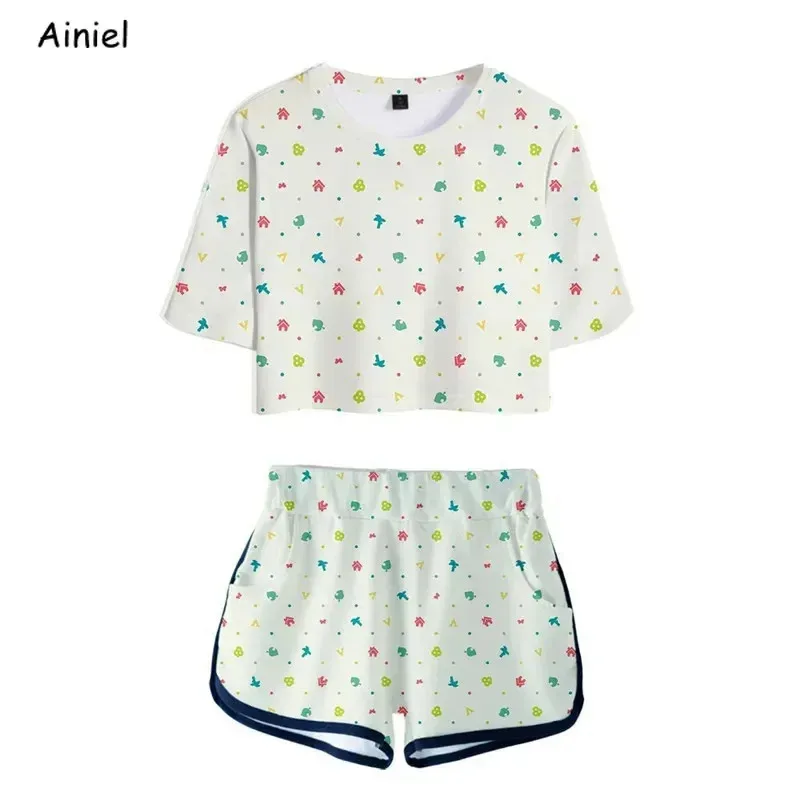 Candy 2025Hot Game Animal Crossing рубашка футболки спортивный костюм Tom Nook 3D футболки с короткими рукавами с принтом листьев для девочек Disfraz женские тренажерные залы
Candy 2025Hot Game Animal Crossing рубашка футболки спортивный костюм Tom Nook 3D футболки с короткими рукавами с принтом листьев для девочек Disfraz женские тренажерные залы