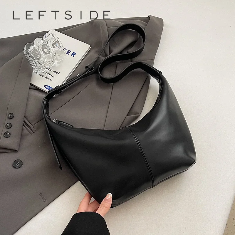 LEFTSIDE Small PU Leather Crossbody Bags Lady Hobo Bag for Women 2024 Winter New Females Luxury Shoulder Bag Handbags and Purses
LEFTSIDE Small PU Leather Crossbody Bags Lady Hobo Bag for Women 2024 Winter New Females Luxury Shoulder Bag Handbags and Purses