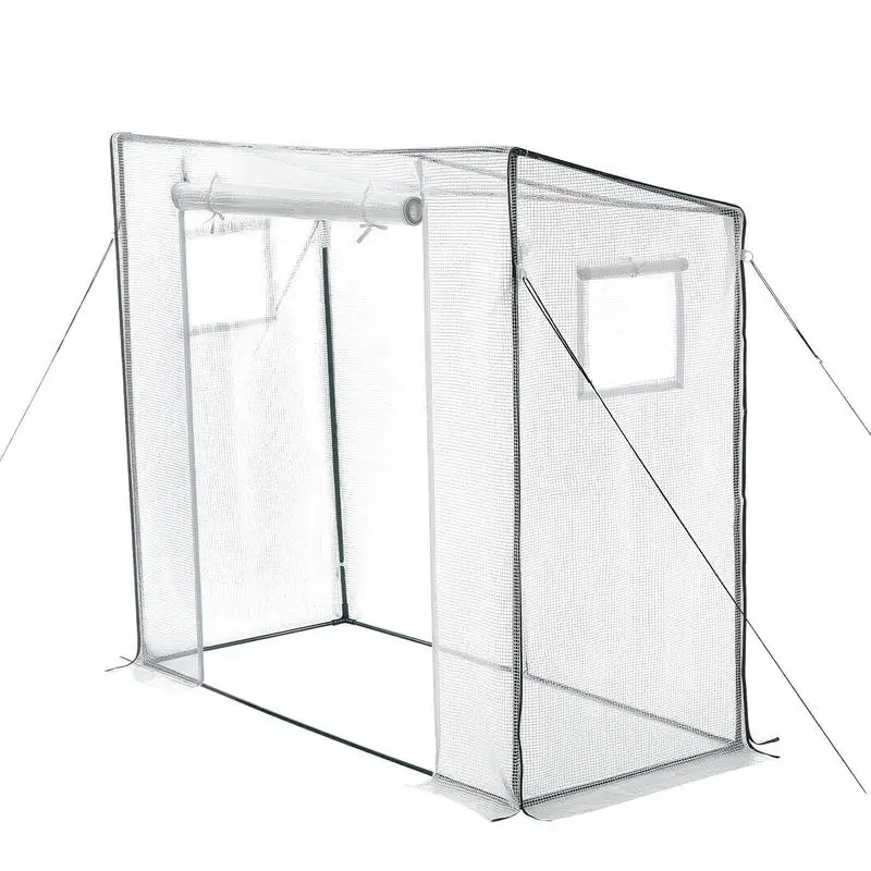 Walk-in Greenhouse, 76.8" x 30.3" x 66.1" Greenhouse for Outdoors with Windows, PE Cover, Roll-Up Zipper Door, Walk in Green
Walk-in Greenhouse, 76.8" x 30.3" x 66.1" Greenhouse for Outdoors with Windows, PE Cover, Roll-Up Zipper Door, Walk in Green