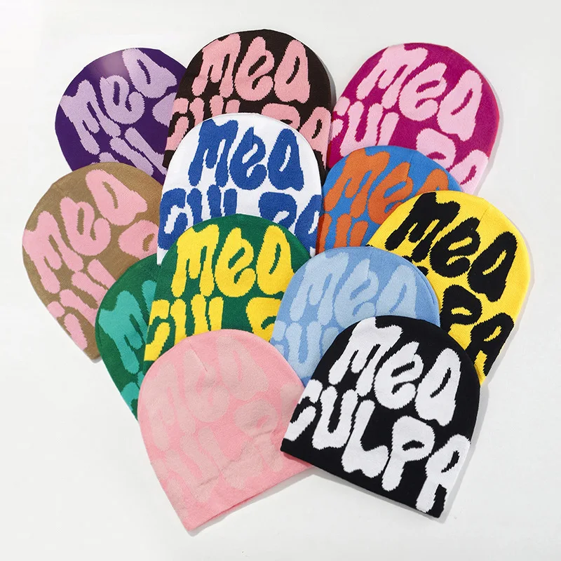 2023 New Knitting Beanies Hat Men Women Paragraph Quality Cap Mea Culpa Y2k Warm Fashion Hundred Take Cold Cap for Women Hats
2023 New Knitting Beanies Hat Men Women Paragraph Quality Cap Mea Culpa Y2k Warm Fashion Hundred Take Cold Cap for Women Hats