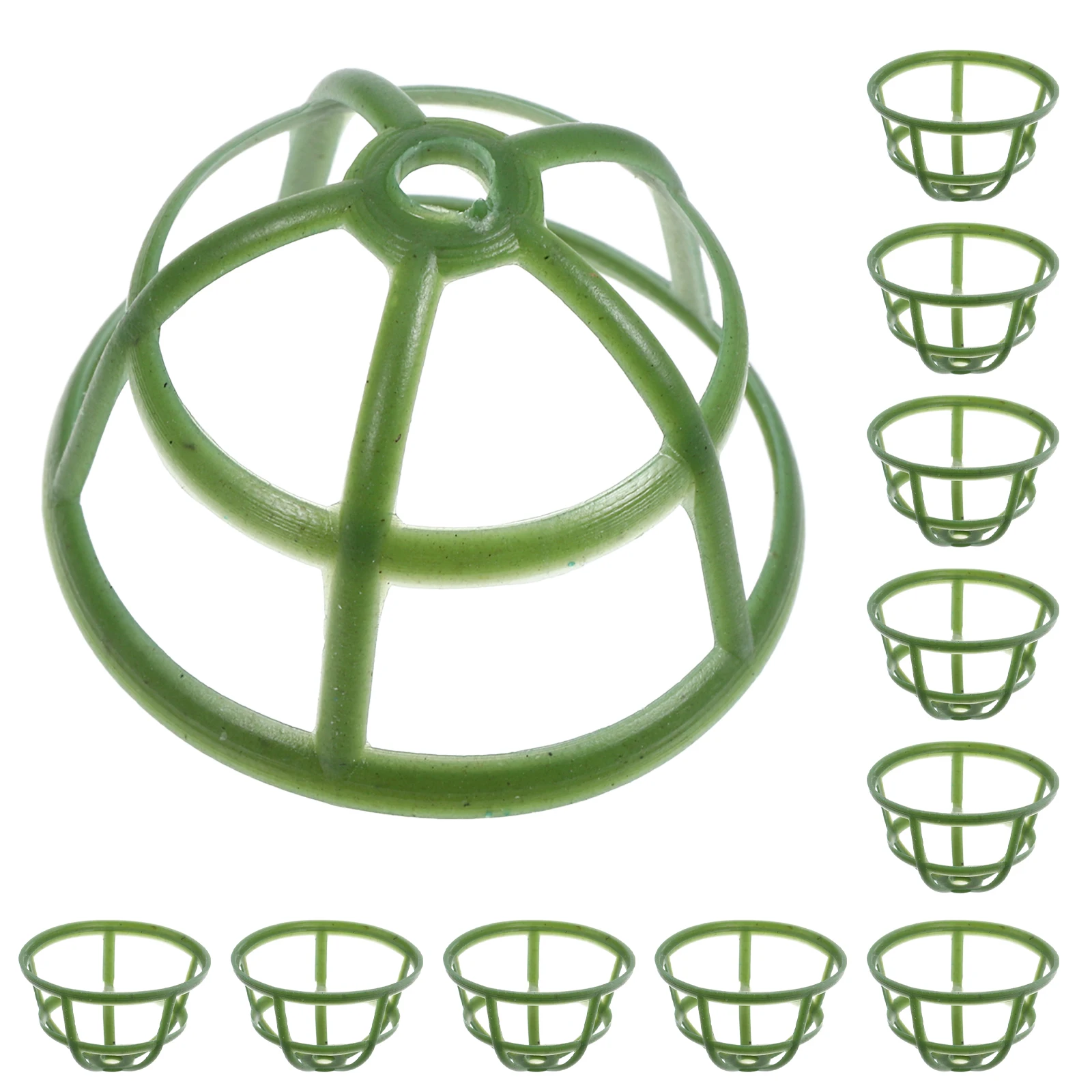 100pcs Flower Holders Plastic Rose Half Ball Cage Stable Base Artificial Frame Wedding Bouquet Supplies Reusable 
100pcs Flower Holders Plastic Rose Half Ball Cage Stable Base Artificial Frame Wedding Bouquet Supplies Reusable