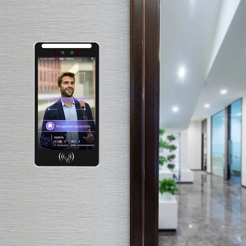 Tendcent 10.1 Inch Biometric Face Recognition Access Control Attendance Machine Support NFC Customized Logo Android Customizable